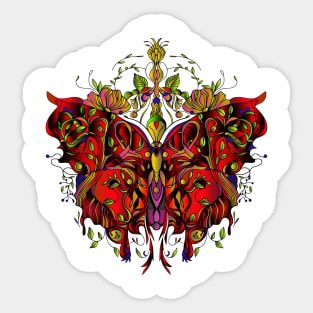 The Jewelled Natura Butterfly Sticker